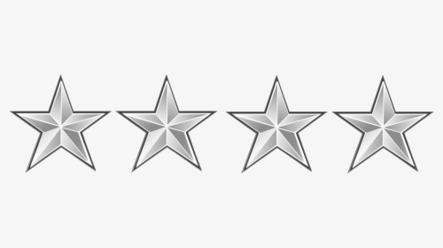File - 4 Star - Svg - Four And A Half Stars , Png Download - 4 Star