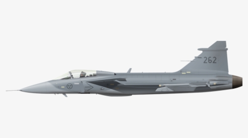 Jas 39 Gripen Side View, HD Png Download, Transparent PNG