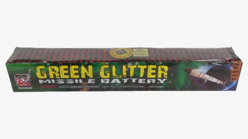 Ssm1130 200g Green Glitter Missile Battery 200 Shots - Missile, HD Png Download, Transparent PNG