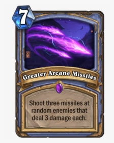 Hearthstone Greater Arcane Missiles, HD Png Download, Transparent PNG