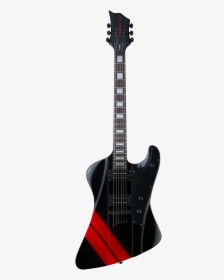 Black And Red Electric Guitar, HD Png Download, Transparent PNG