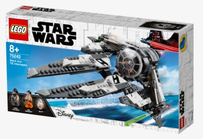 Lego Black Ace Tie Interceptor - Lego Star Wars 75242, HD Png Download, Transparent PNG