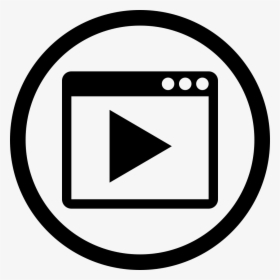 Video Marketing Interface Circular Symbol - Website Optimization Icon Png, Transparent Png, Transparent PNG
