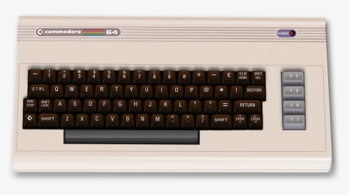 Computer, Commodore 64, C64, Personal Computer, Pc - Commodore 64 Vector, HD Png Download, Transparent PNG