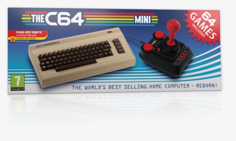 C64 Mini Retro Gaming Console, HD Png Download, Transparent PNG