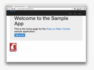 Ruby On Rails Tutorial, HD Png Download, Transparent PNG