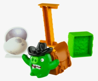 Load Cowboy Pig Onto Slingshot Launcher - Angry Birds De Mcdonalds, HD Png Download, Transparent PNG
