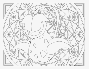Coloring Page Pokemon Victreebel, HD Png Download, Transparent PNG