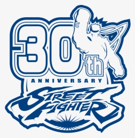 Transparent Street Fighter V Logo Png - Street Fighter 30th Anniversary Logo, Png Download, Transparent PNG