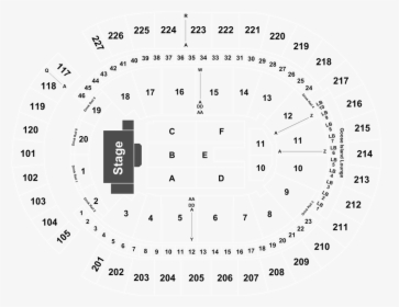 T Mobile Arena Seating Chart For Pbr Finals, HD Png Download, Transparent PNG