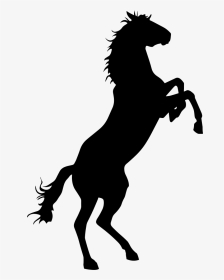 Horse Silhouette Png Clipart , Png Download - Horse Silhouette Png, Transparent Png, Transparent PNG