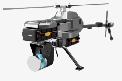 Single Rotor Drone - Unmanned Aerial Vehicle, HD Png Download, Transparent PNG