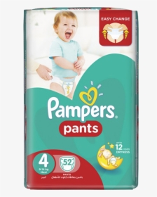 Pampers Pants Culottes 4 9-14kg Maxi 56pcs - Pampers Pants Jumbo Pack Size 4, HD Png Download, Transparent PNG