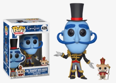 Mr Bobinsky With Mouse Pop Vinyl Figure, HD Png Download, Transparent PNG