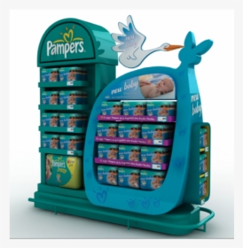 Pampers Point Of Sales Material, HD Png Download, Transparent PNG