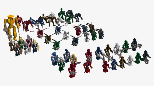 Lego Bionicle Minifigures, HD Png Download, Transparent PNG
