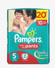 Pampers Active Baby Diapers Small - Pampers, HD Png Download, Transparent PNG