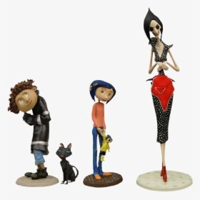 Best Of - Coraline Figures, HD Png Download, Transparent PNG