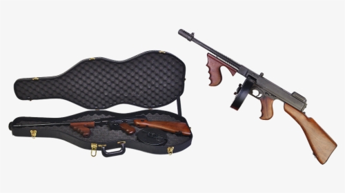 Thompson Submachine Gun, Case, Firearms, Automatic - Mafia Gun, HD Png Download, Transparent PNG