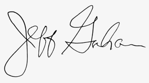 Jeffsignature2017 - Calligraphy, HD Png Download, Transparent PNG