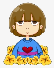 Frisk [undertale] - Cartoon, HD Png Download, Transparent PNG