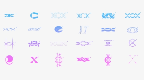 #charlixcx #xcx3 - Charli Xcx Logo Stickers, HD Png Download, Transparent PNG
