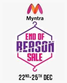 Myntra End Of Reason Sale, HD Png Download, Transparent PNG