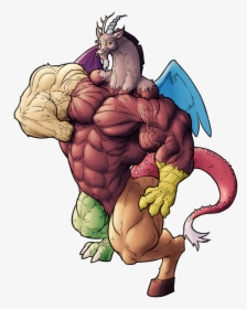 Furry, Buff, Colored, Deltscord, Discord, Fetish, Muscle - Muscle Furry, HD Png Download, Transparent PNG