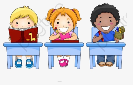 Attend Class, Child, Reading Png Transparent Image - Reading And Writing Clipart, Png Download, Transparent PNG