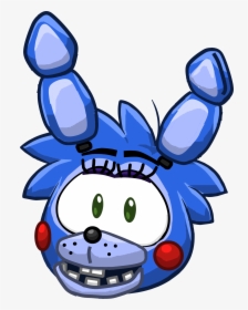 Puffle Toy Bonnie Five Nights At Freddy S Club Penguin - Club Penguin Fnaf Puffles, HD Png Download, Transparent PNG