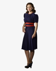 Peggy Carter Mcu Tr - Peggy Carter White Background, HD Png Download, Transparent PNG