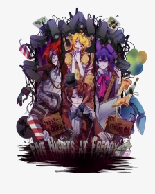 Five Nights At Freddy S, Anime, And Bonnie Image - Anime Five Nights At Freddy's Fan Art, HD Png Download, Transparent PNG