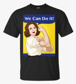 Agent Carter We Can Do It Peggy Carter T Shirt & Hoodie - We Can Do It Minnie Mouse, HD Png Download, Transparent PNG