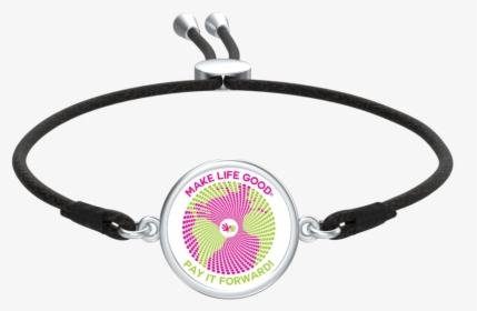 Pay It Forward Ashe Coin Bracelet With Liv Cord - Bracelet, HD Png Download, Transparent PNG