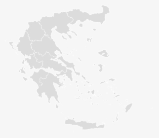 Printable Outline , Blank Greece Map - Maps Greece Png White, Transparent Png, Transparent PNG
