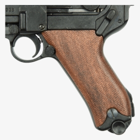 1917 Artillery P08 Luger Pistol With Wood Grips - Starting Pistol, HD Png Download, Transparent PNG