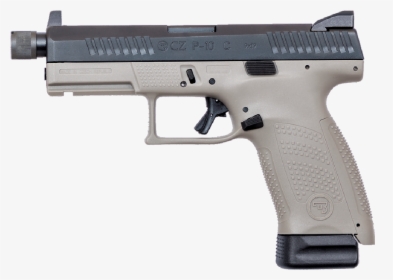 Cz P 10 C Semi Auto Pistol, 9mm Luger, - Cz P10 Threaded Barrel, HD Png Download, Transparent PNG