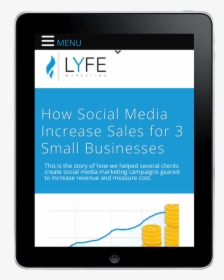 Affordable Social Media Marketing Services - Tablet Computer, HD Png Download, Transparent PNG