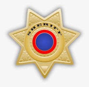 Sheriff S Star, Sheriff, Star, Chief, Law, Police - Police Star Badge Png, Transparent Png, Transparent PNG