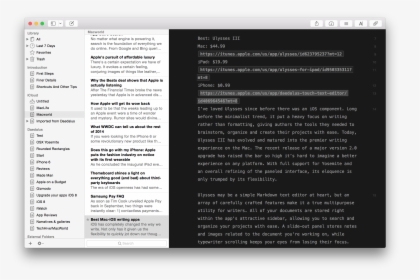 Writing Apps For Mac, HD Png Download, Transparent PNG
