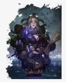 Female Fantasy Rogue Art, HD Png Download, Transparent PNG