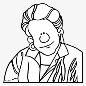 United States Clip Art By Phillip Martin, Famous People - Maya Angelou Drawing, HD Png Download, Transparent PNG