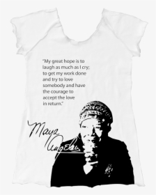 Maya Angelou Raglan - Illustration, HD Png Download, Transparent PNG