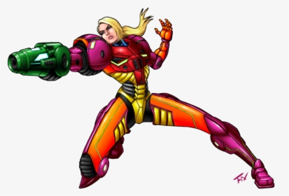 Super Samus Gravaria Power Suit Zero By Monsieurtoad - Varia Samus Super Metroid, HD Png Download, Transparent PNG