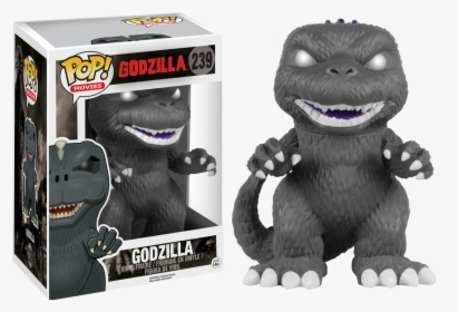 Godzilla Black & White 6” Super Sized Us Exclusive - Funko Pop 239 Godzilla, HD Png Download, Transparent PNG