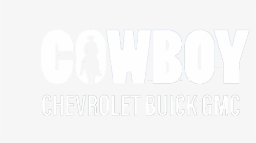 Cowboy Chevrolet Buick Gmc - Black-and-white, HD Png Download, Transparent PNG