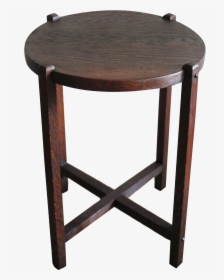 Rustic Wood Plant Stand - End Table, HD Png Download, Transparent PNG