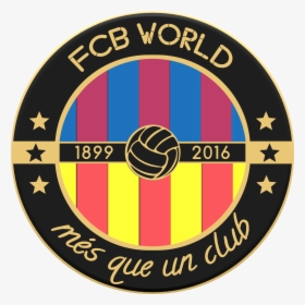 Fcb World Logo Png - Circle, Transparent Png, Transparent PNG