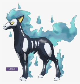 Skelepony - Pokemon Ponyta As A Ghost Type, HD Png Download, Transparent PNG