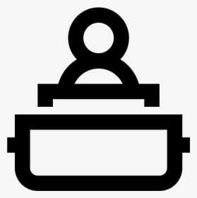 User Typing Using Typewriter Icon - Sign, HD Png Download, Transparent PNG